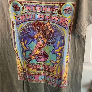 Red Hot Chili Peppers Band T- Shirt - Size M NWOT
